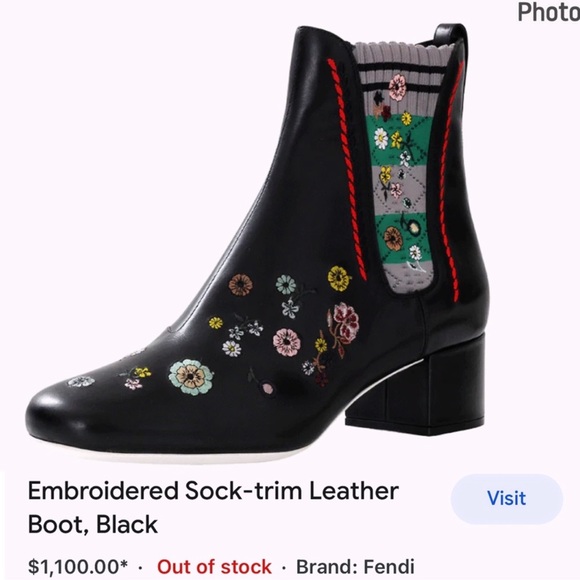 Authentic FENDI booties - Picture 11 of 16